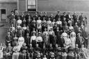 The photograph was taken at Tunnicliffe’s Cotton Spinning Mill in 1914                                                      Picture: Wigan and Leigh Archives and Local Studies