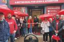Jo Platt's Labour Party office was officially launched on Bradshawgate on April 13