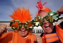 Netherlands fans outside Leigh Sports Village (PA)