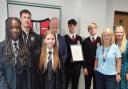 Pupils and staff at Bedford High