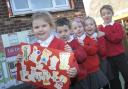 Year two Westleigh St Paul’s pupils Aurora Todd, Leah Stephenson, Brooke Wright, Gary Dawber and Deacan Hayes