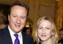 Hayley Smith with Prime Minister David Cameron