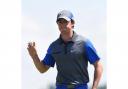 First-round leader Rory McIlroy will hope the testing early-morning weather conditions will prevent anyone overtaking him before he tees off in the afternoon of the second day at Royal Liverpool