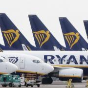 Ryanair to launch 'legal action' against government's border policy. (PA)
