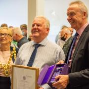 Leigh Ornithological Soceity were presented with the Queen's Award for voluntary service on Saturday, October 9