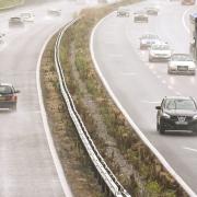 Drivers urged to take extra care on motorways as heavy rain weather warnings issued