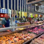 Glenn Furnivar of Fish Man Butchers in Leigh Market