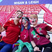 Fun, sunshine and football drama as Euro 2022 arrives in Leigh