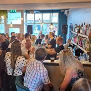 A packed out Cellar Five
