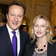 Hayley Smith with Prime Minister David Cameron