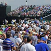 Crowds at The Open. Picture: Paul Heaps