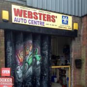 GARAGE: Websters' Auto Centre is one of the new attractions for visitors on the Coronation Street Press Tour.
