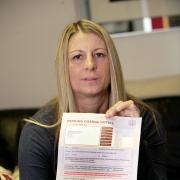 FINED: Jackie McDougall of Leigh has vowed to never shop in Leigh again after receiving a parking fine for a car park without a pay and display machine.