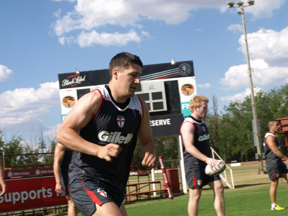 England training camp in South Africa. Picture: England RL