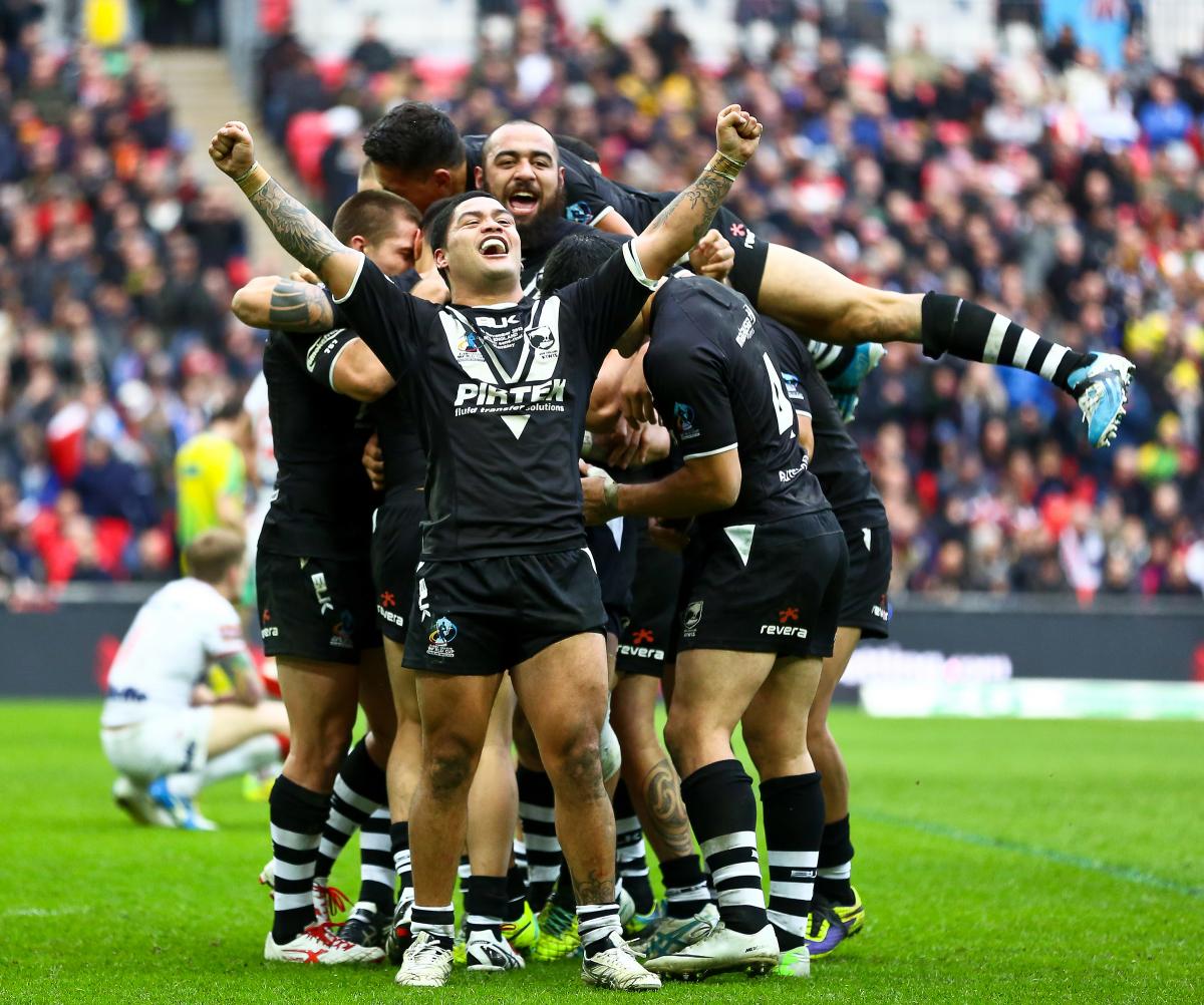 England v New Zealand semi final at Wembley. Picture by SWpix