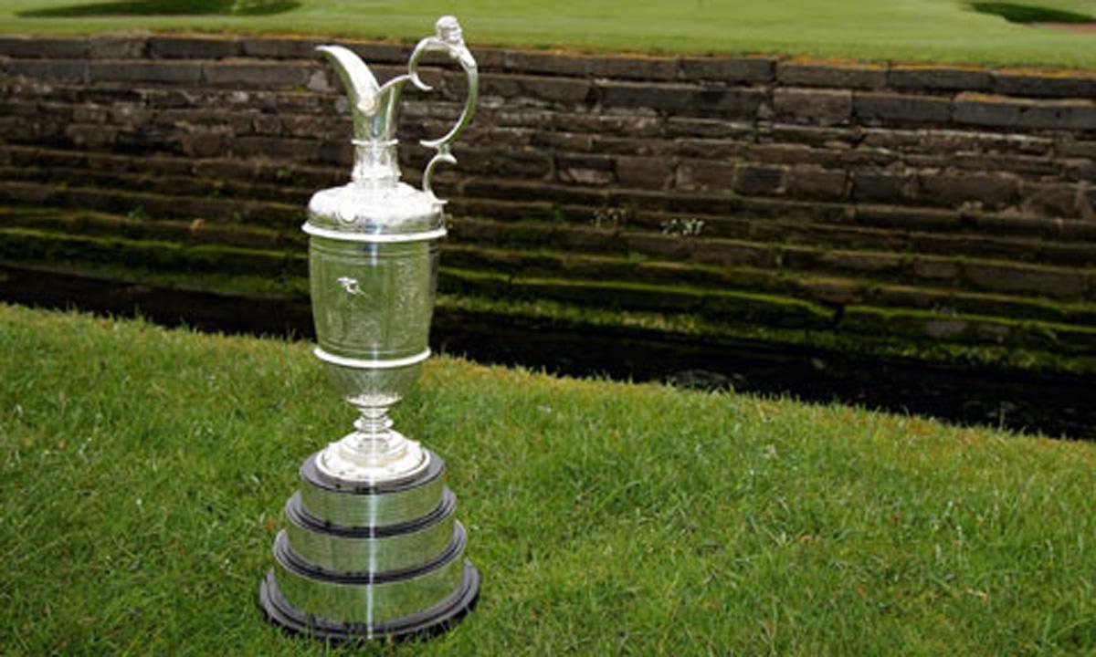 The coveted Claret Jug