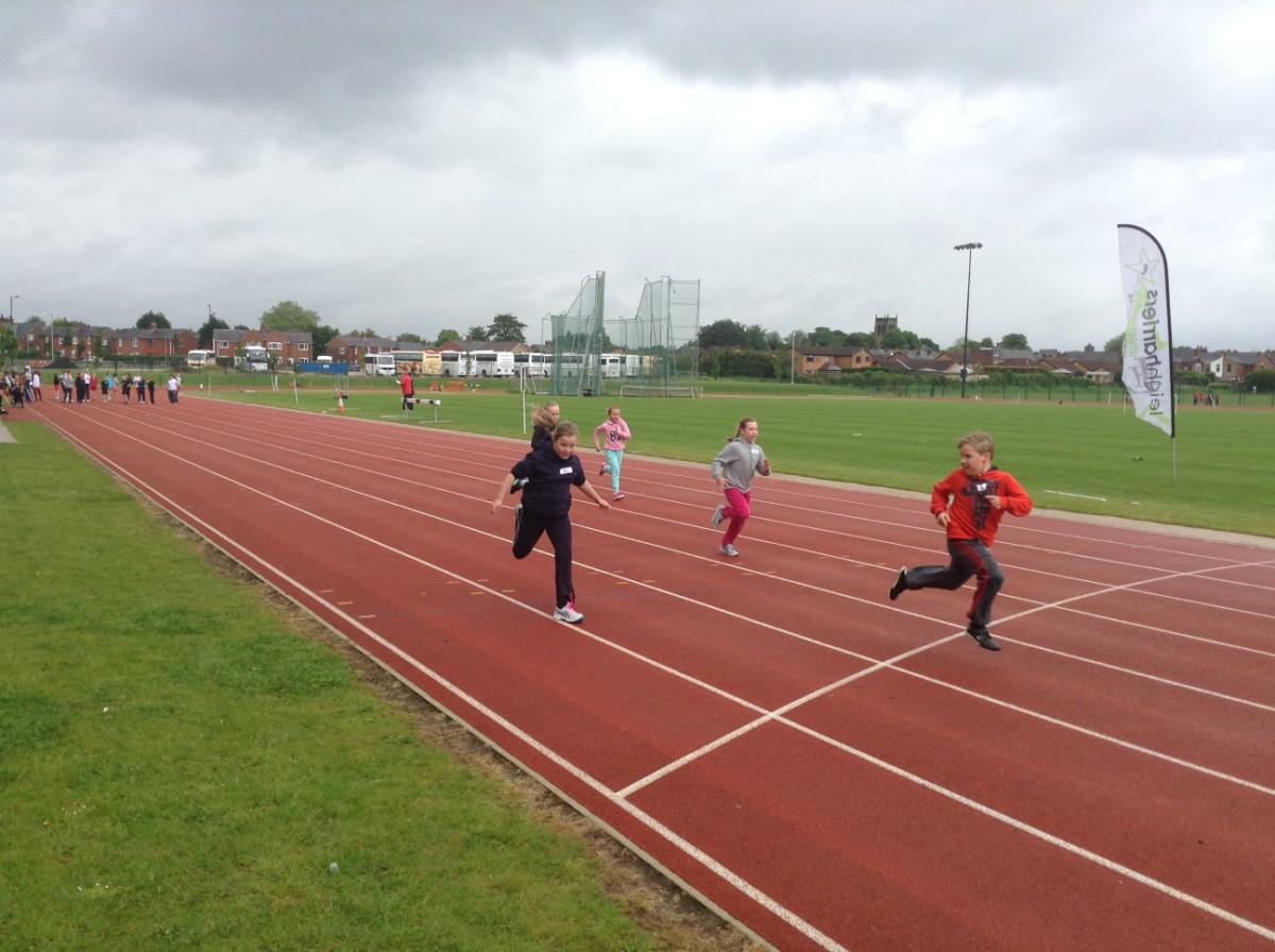The school Olympics returned to Leigh Sports Village for its second year.