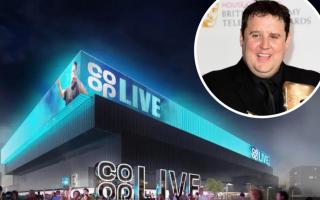 Peter Kay was due to perform at the Co-Op Live arena this week