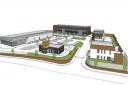 3D artist impression of Parr Bridge Retail Park development Picture: Wigan Council/Flexdane.
