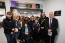 Councillors officially opened Leigh Youth Hub at Leigh Sports Village on February 15