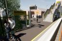 Artist impression of what Golborne Station could look like.
