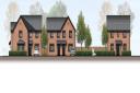 Street scene of proposed 158-home development off Hooten Lane in Leigh