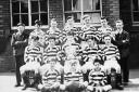 A rugby team line-up at Leigh Church of England School taken in 1954 Picture: Wigan and Leigh Archives and Local Studies