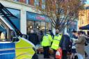 Police have been stepping up patrols in Leigh town centre