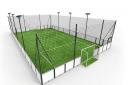 How the new mini-football pitch at Highams Playing Fields will look