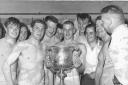 Saints champions of 1959 with Brian McGinn on the left