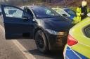 The incident happened back in March this year when officers were contacted by the driver of a Jaguar I-Pace who reported there was a fault with this vehicle.