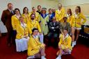 The cast of Port Sunlight Players' production of Hi-De-Hi, which is on at the Gladstone Theatre, Port Sunlight, from next Thursday to Saturday, April 25 - 27