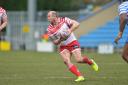 Micky Higham was injured against Dewsbury. Pic: Paul McCarthy Photography