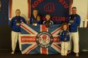 Members of Koshido-Ryu Karate Club in Winsford with their medals