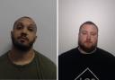 Ashley Blackett (left) and Christopher Taylor (right) have now been charged following a two year investigation into the drugs gang