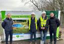 Construction work has started on the new adventure play area at Pennington Flash