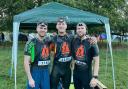 James Pickles (left) and Dale Turton (right) before Europe's Toughest Mudder