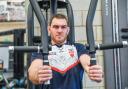 Leigh Leopards' Robbie Mulhern in England training