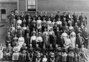 The photograph was taken at Tunnicliffe’s Cotton Spinning Mill in 1914                                                      Picture: Wigan and Leigh Archives and Local Studies