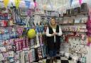 Lisa Smith inside her Party Central shop on Bradshawgate