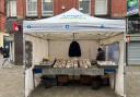 Ken sets up his music stall every Friday on Bradshawgate