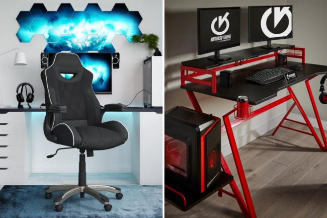 Dunelm launches 50 per cent off gaming desks and chairs (Dunelm)
