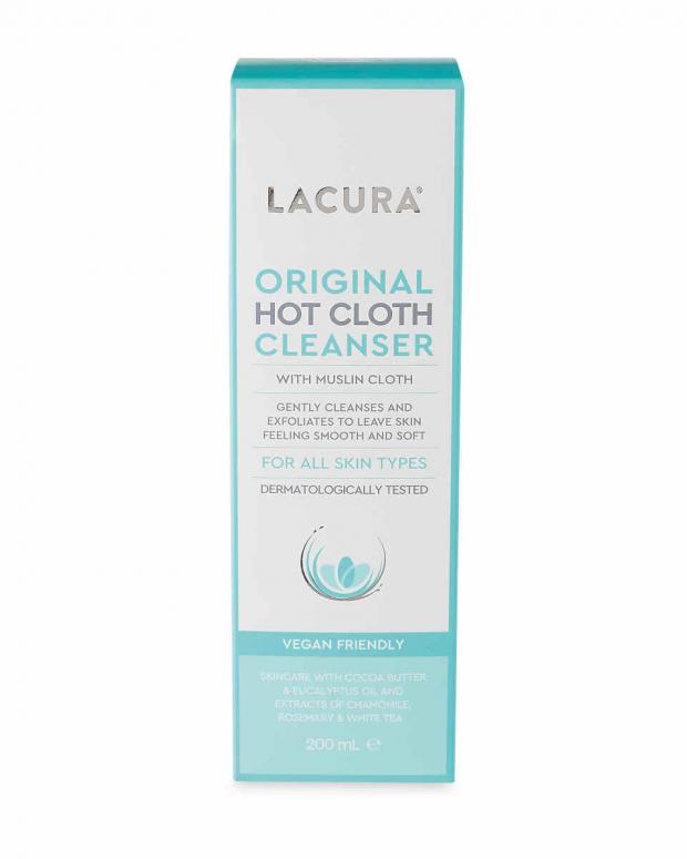 Leigh Journal: Lacura Original Hot Cloth Cleanser (Aldi)