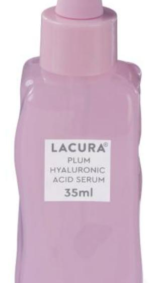 Leigh Journal: Plum Hyaluronic Acid Serum. Credit: Aldi