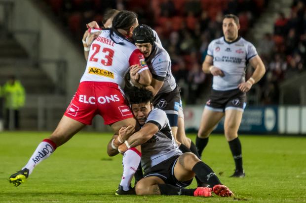 Leigh Journal: Action selection from St Helens v Leigh Centurions. Pictures: Richard Walker