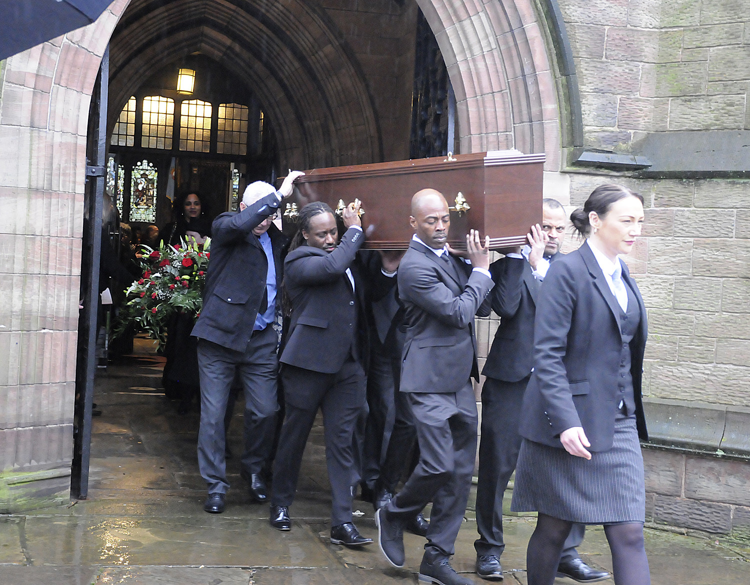 Des Drummonds funeral (Image: Mike Boden)