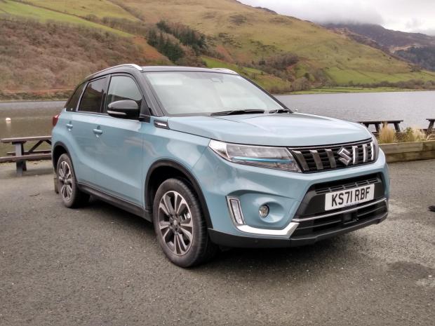 Leigh Journal: The full hybrid Suzuki Vitara on test in Cheshire and Wales during the launch event 