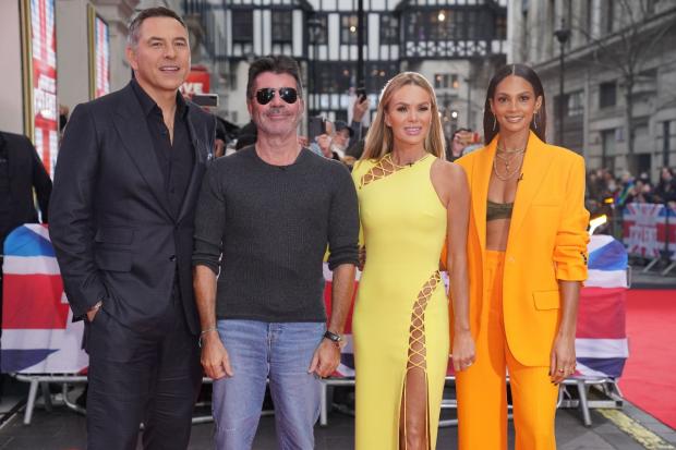 Leigh Journal: Britain's Got Talent judges (left to right) David Walliams, Simon Cowell, Amanda Holden and Alesha Dixon (PA)