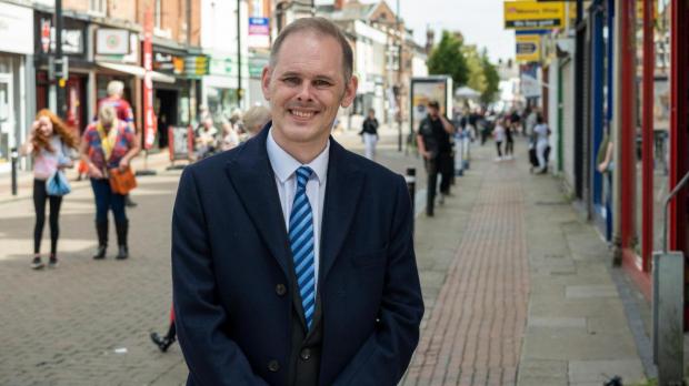 Leigh Journal: Leigh MP James Grundy was at the local election count in Leigh