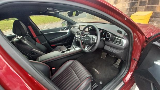 Leigh Journal: The interior is stylish but a little cramped in the back